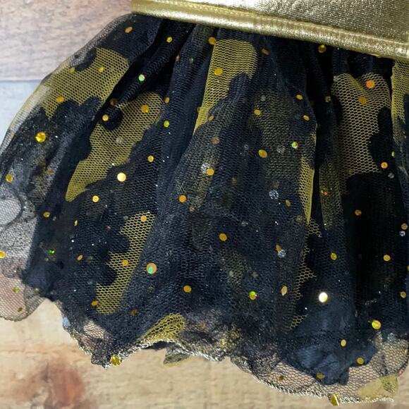 Rubie's Batgirl Batman Black Dress Tulle Skirt Halloween Costume Size Small - Picture 9 of 11